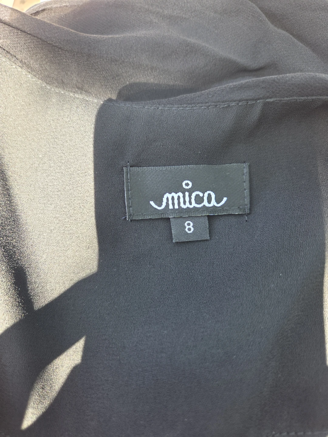 Mica Black Dress Size 8 - photo 3