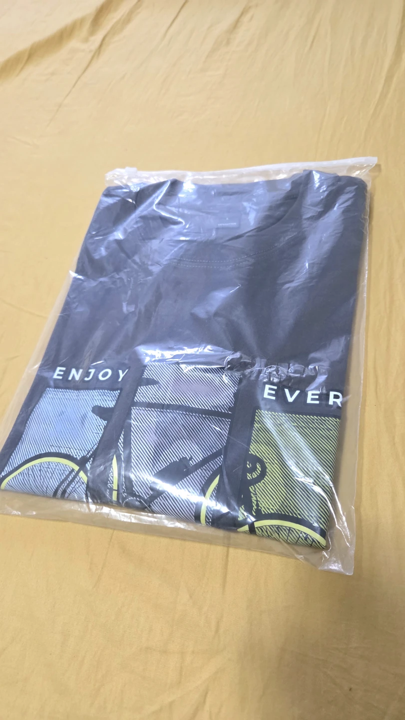 Bicycle Graphic T-Shirt – Dark Grey – Size L *new - photo 4