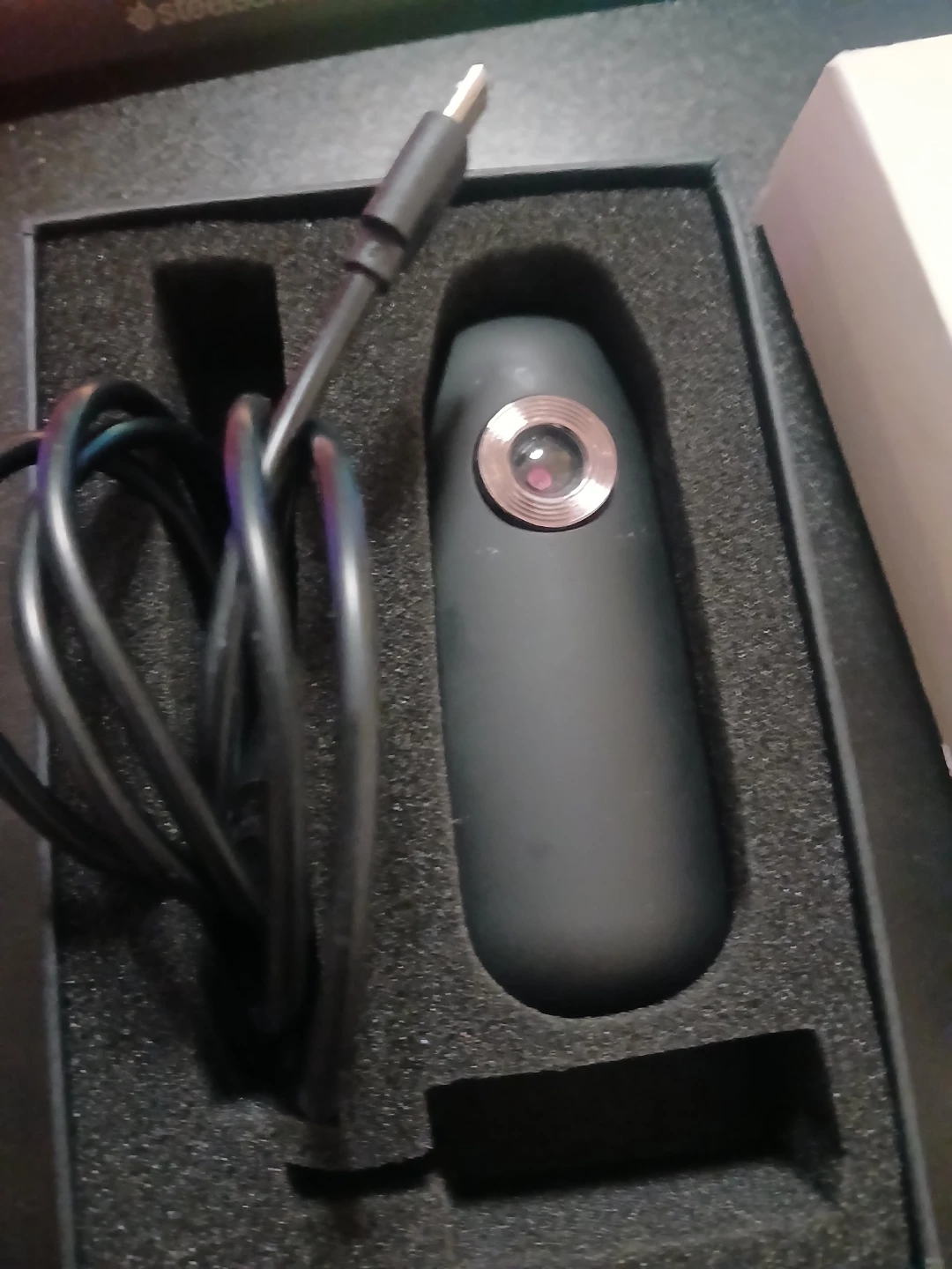 Black Wearable Mini Camera with SD Card Slot - photo 2