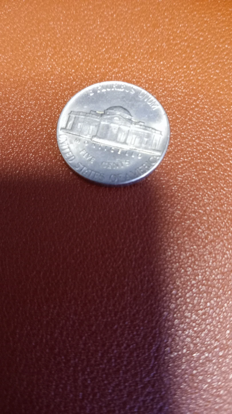 Monticello Nickle, no mint mark FS