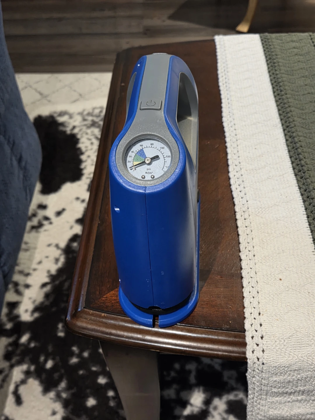 Certified Portable Air Compressor Inflator with Gauge - photo 3