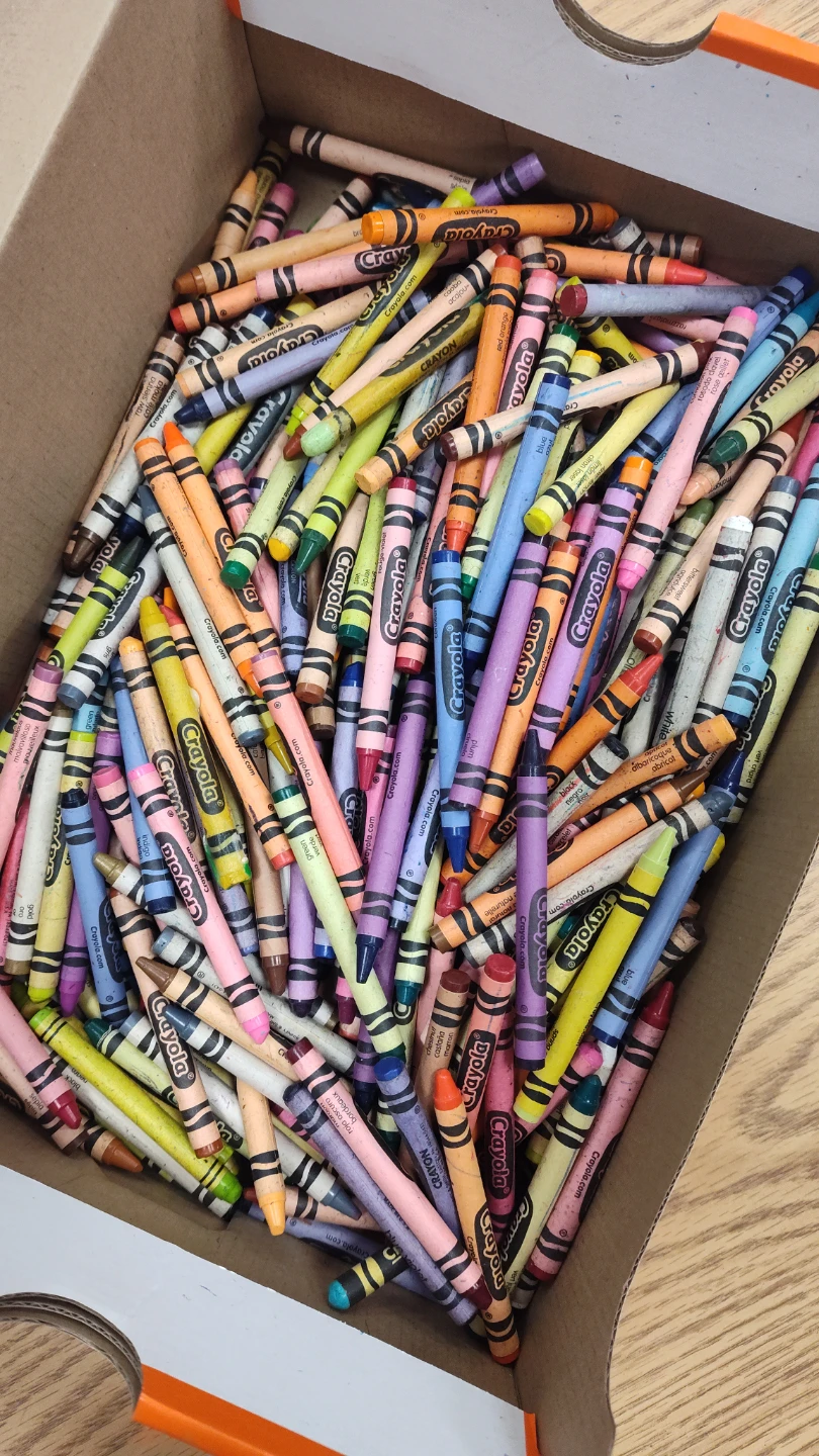 Shoebox of Crayons