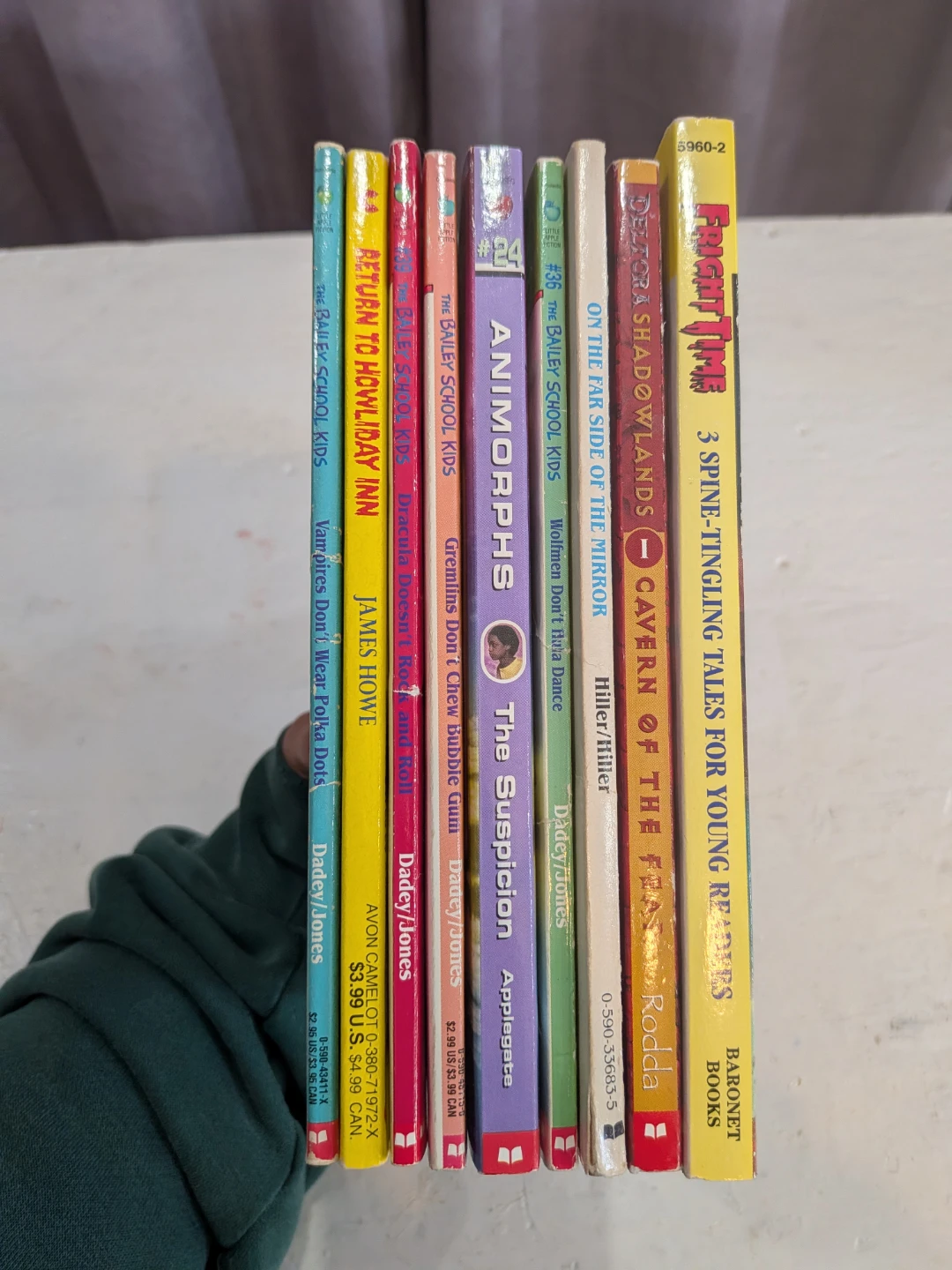 Spooky Horror books Animorphs, fright time - photo 4