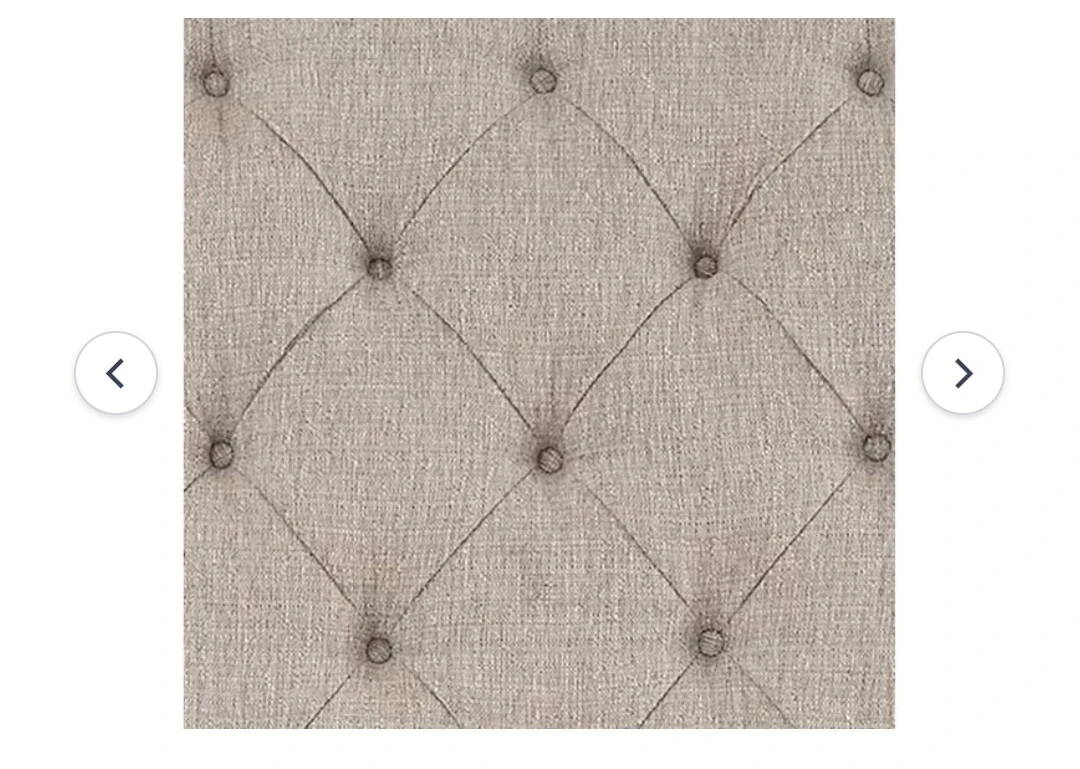 Ashley Vintage Queen Upholstered Bed - photo 5