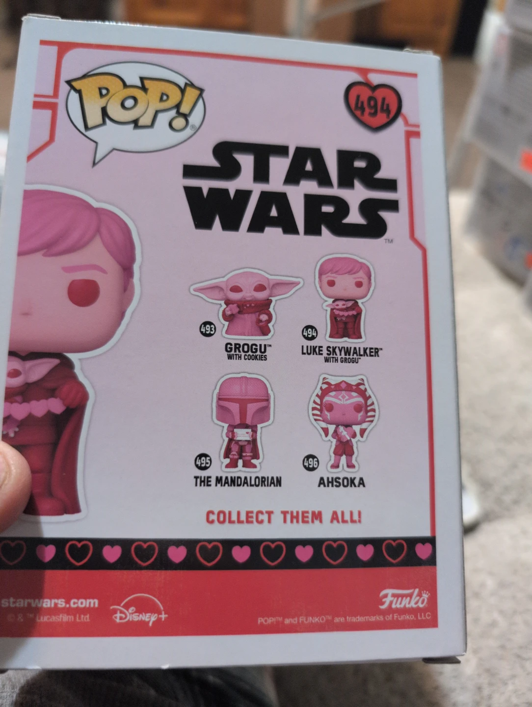 Funko Pop! Star Wars Luke Skywalker with Grogu #494 - photo 2