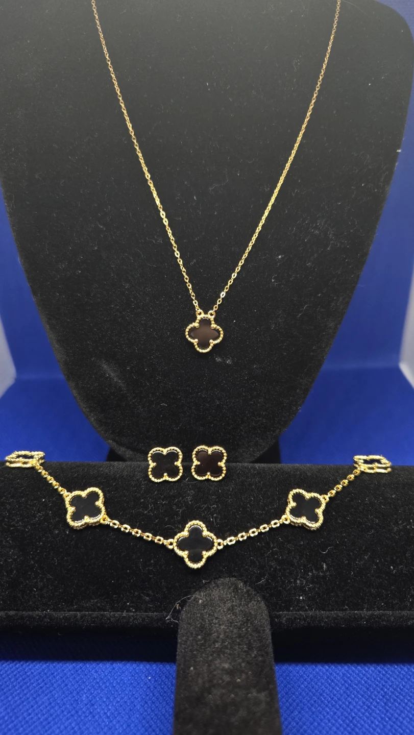 18K gold-plated Jewelry set - photo 2