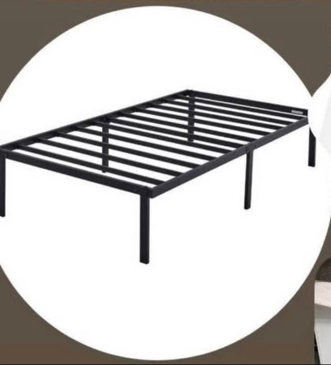 Black Metal Bed Frame