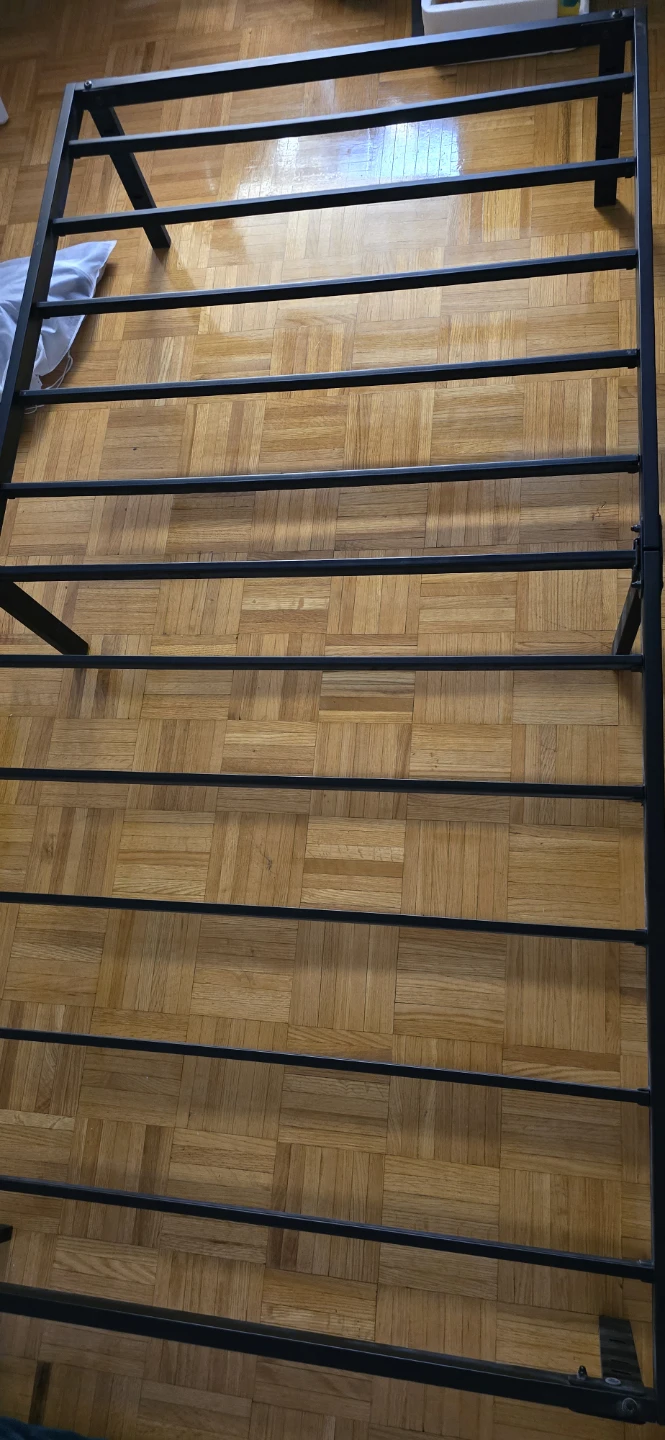 Black Metal Bed Frame - photo 3