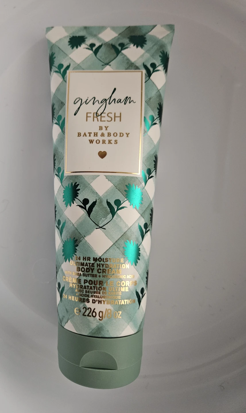Bath & Body Works Gingham Fresh Ultimate Hydration Body Cream