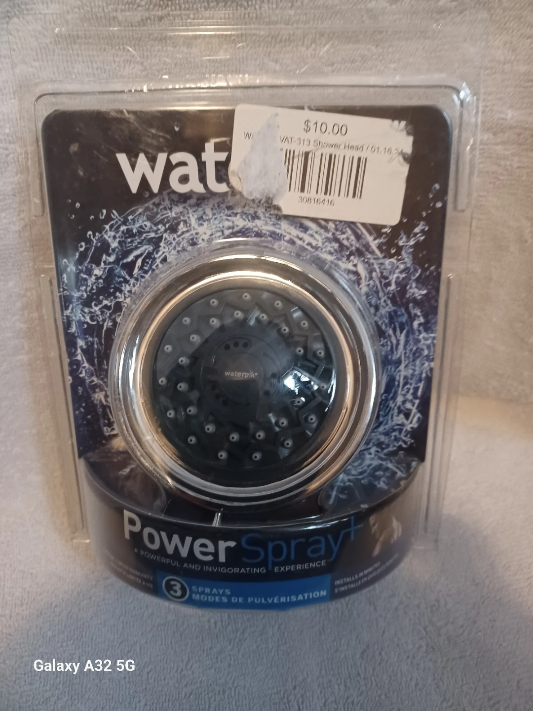 Waterpik Power Spray+ Shower Head