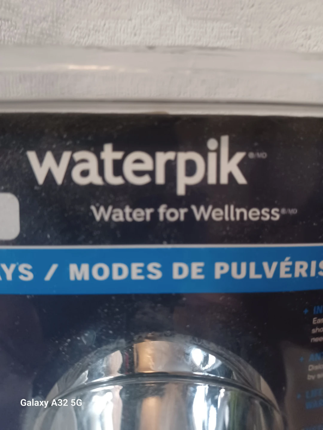 Waterpik Power Spray+ Shower Head - photo 3