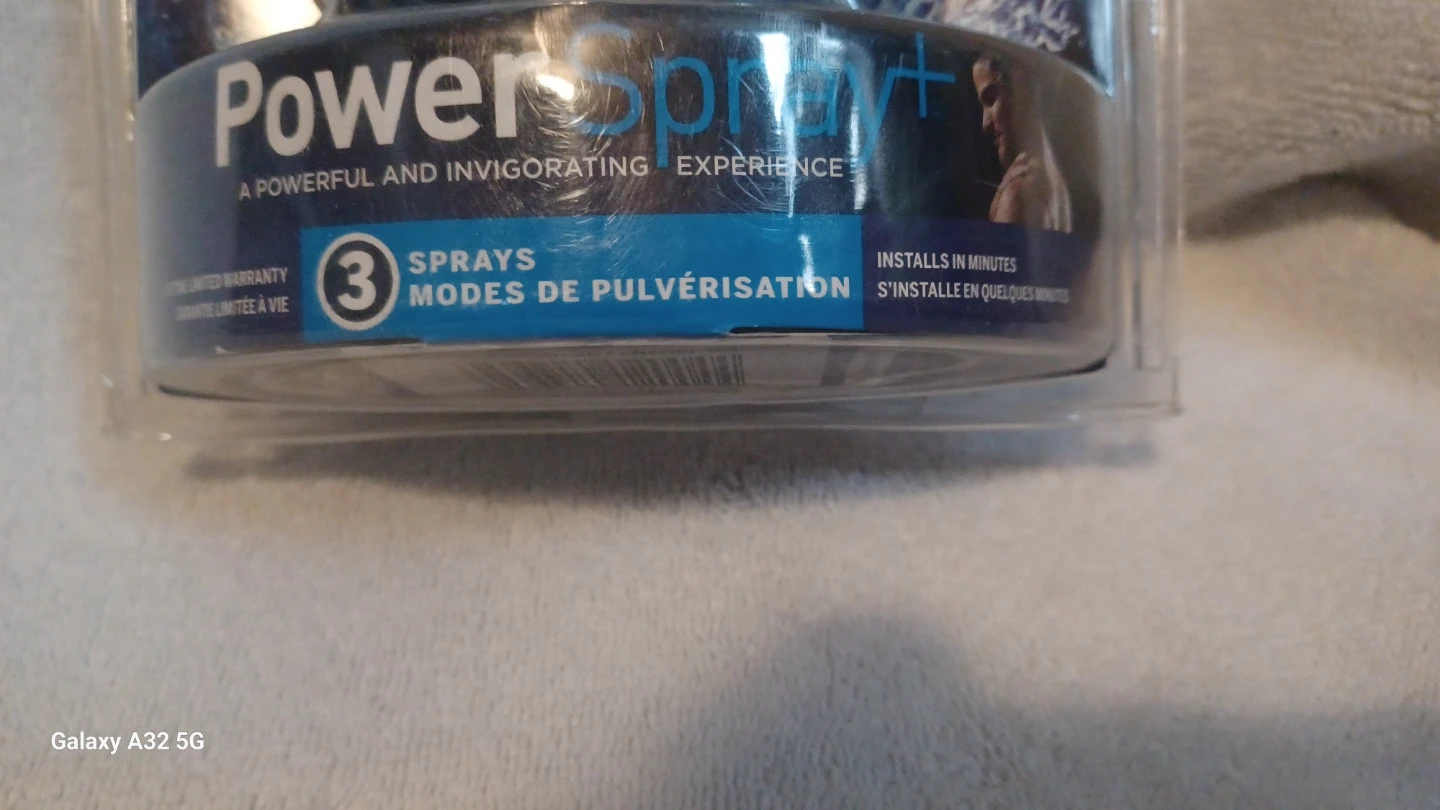 Waterpik Power Spray+ Shower Head - photo 4