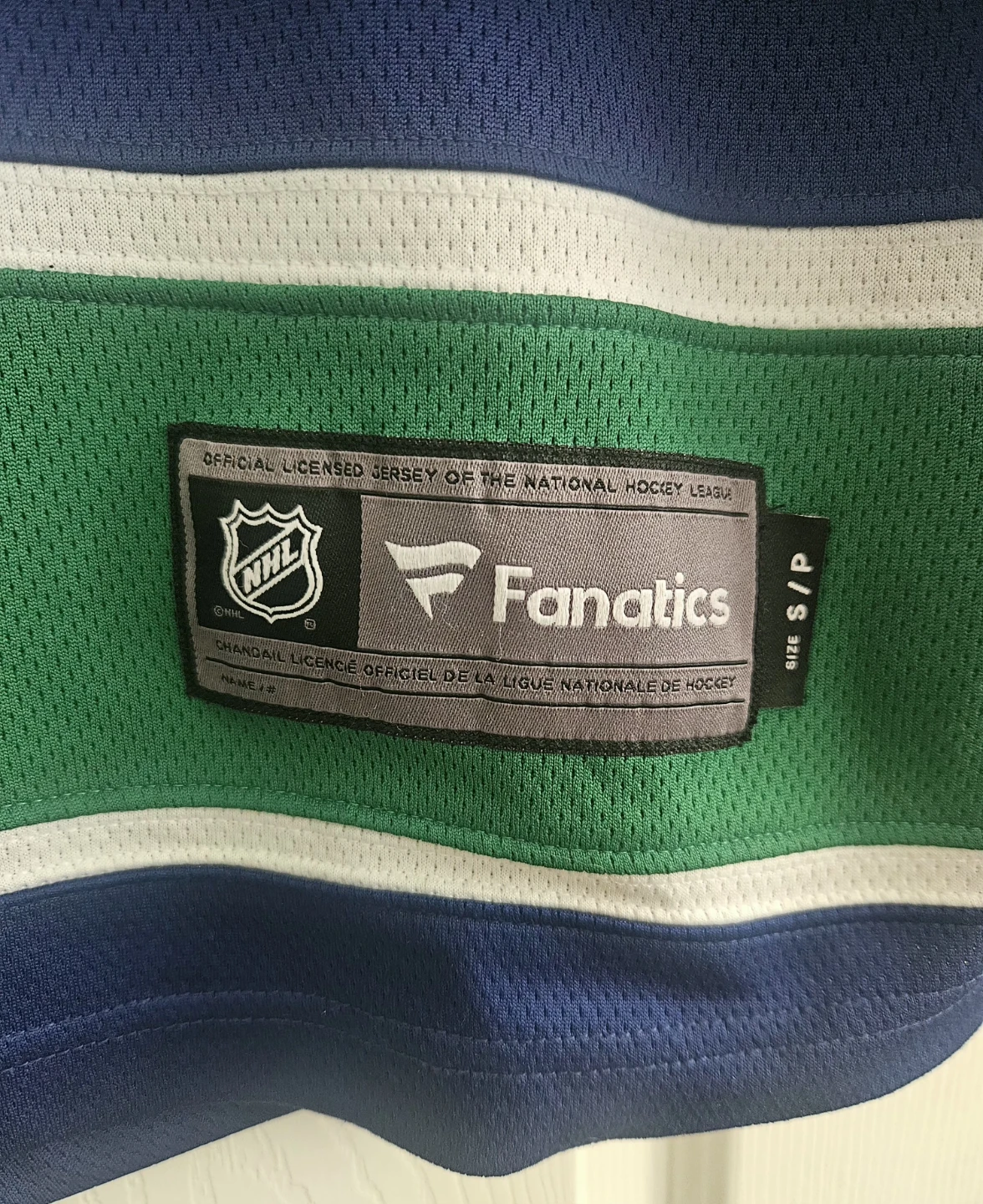Fanatics Vancouver Canucks Hockey Jersey - photo 3