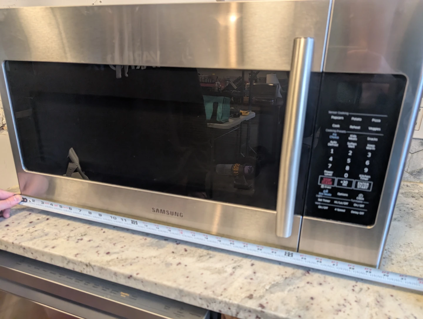 Samsung over the range microwave - photo 5
