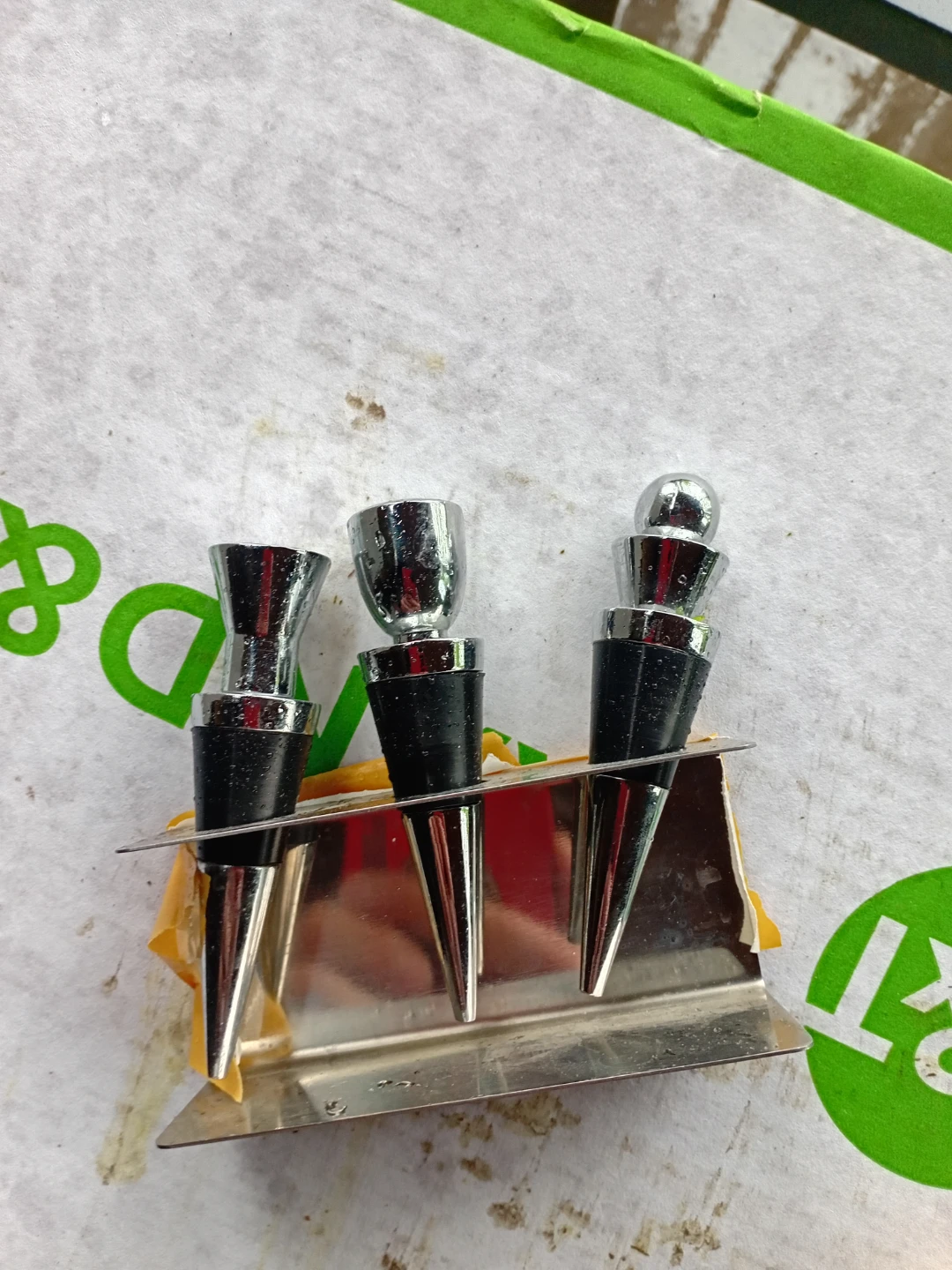 Set of 3 Wine Bottle Stoppers
