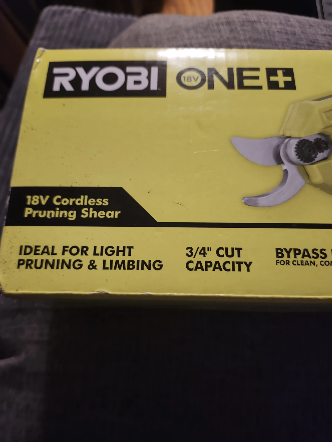 Ryobi ONE+ 18V Cordless Pruning Shear - Tool Only - photo 2