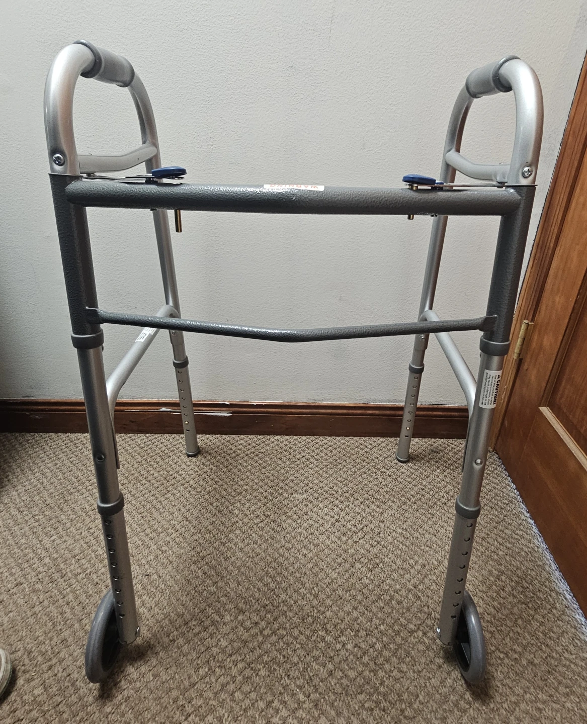 Folding Walker with Wheels - photo 2