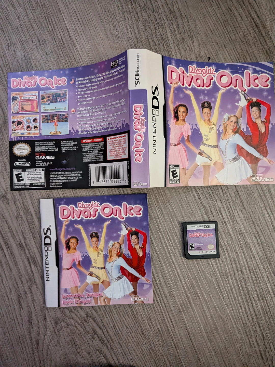 Divagirls Divas On Ice Nintendo DS Game
