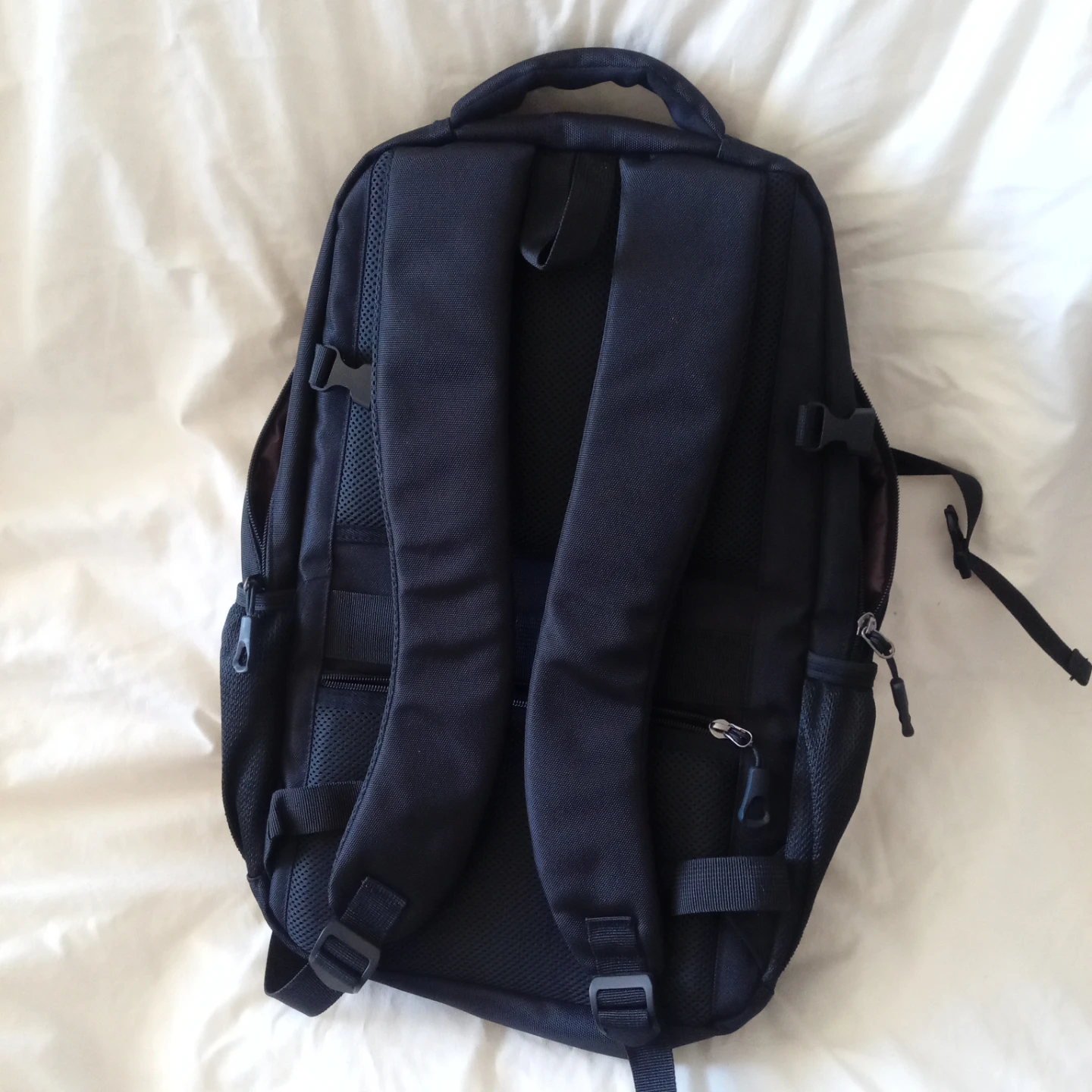 Black Laptop USB Charging Backpack - photo 2