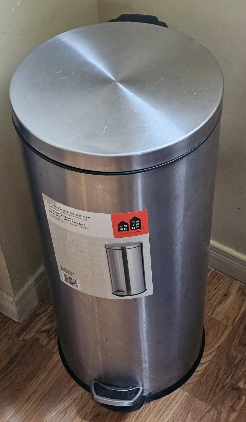 Home Maison Stainless Steel Step Can 30L