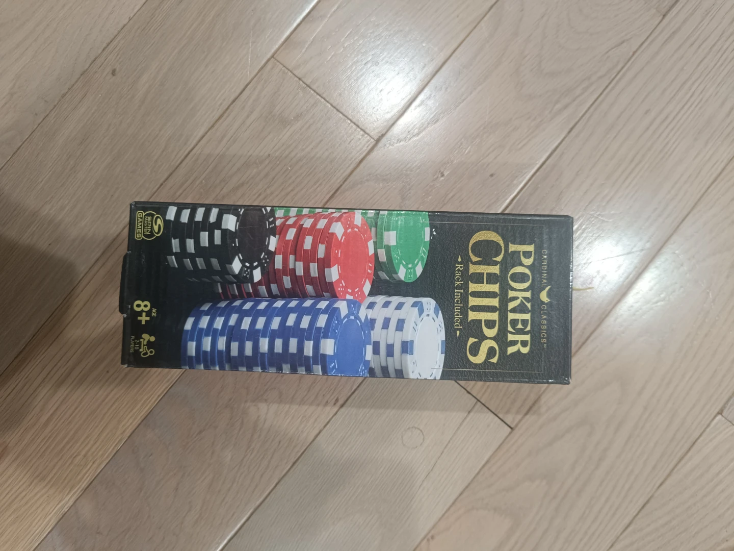 Cardinal Classics Poker Chips with Rack Included