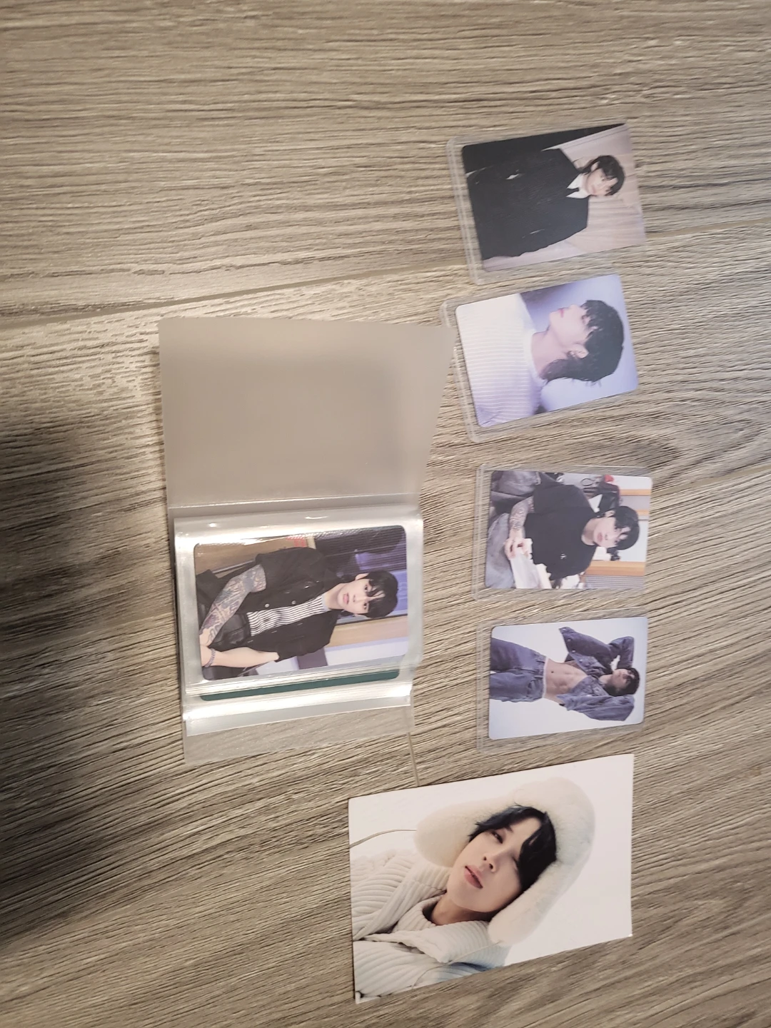 BTS K-Pop Photocards and Keychain