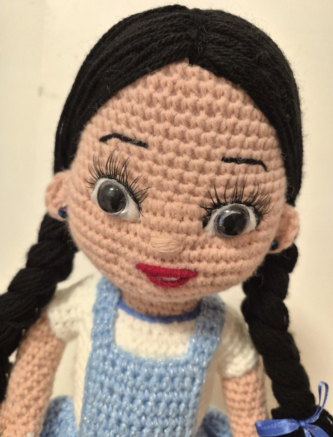 Handmade Crocheted Dorothy Doll with Toto - photo 4