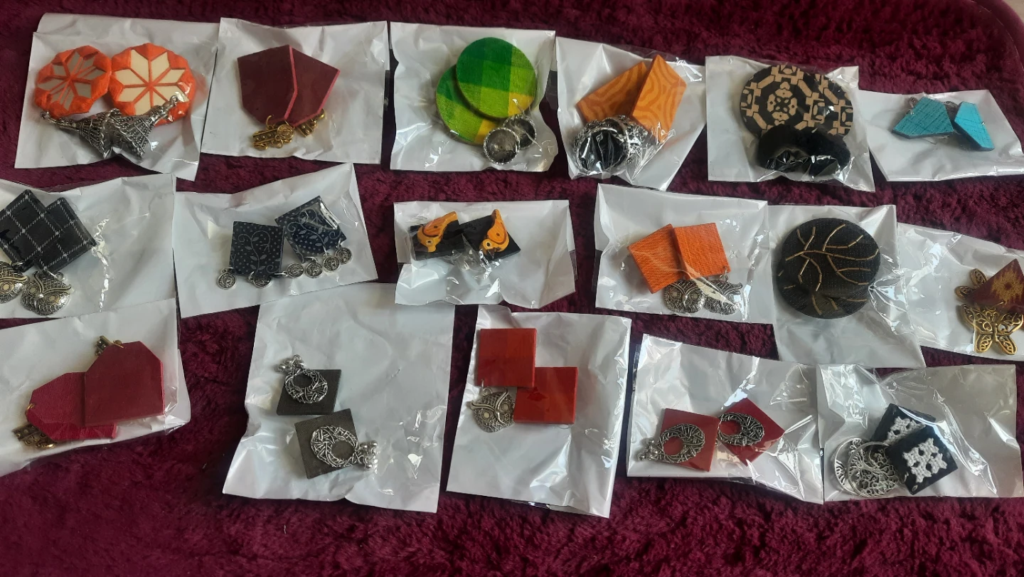 Assorted Craft Supplies for DIY Jewelry Making
