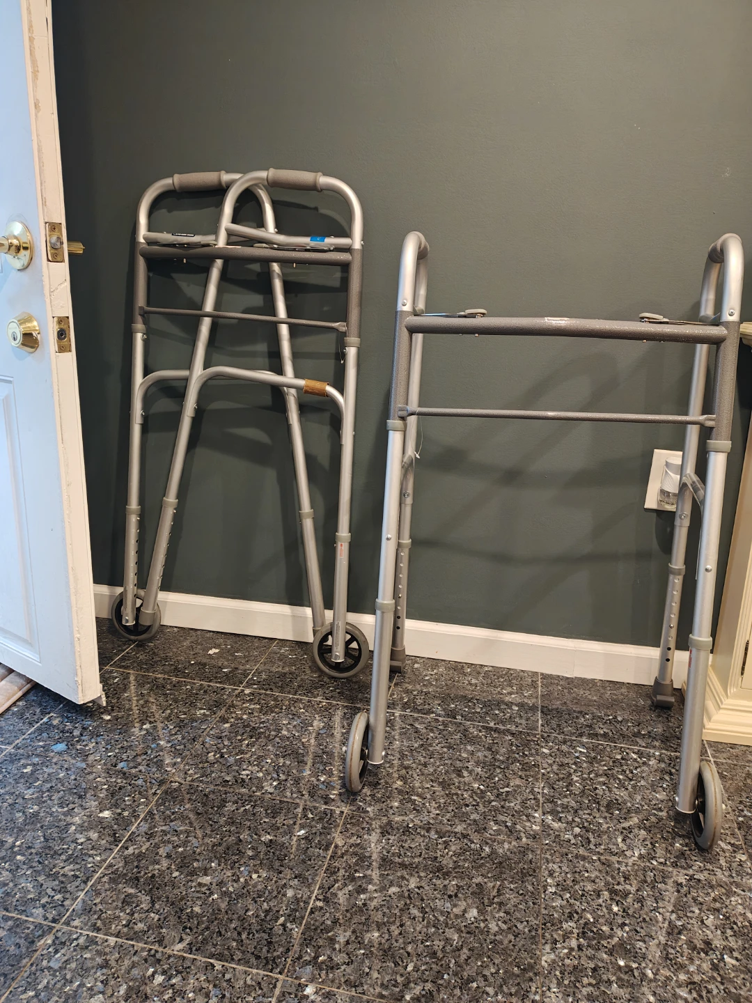Folding Walker with Wheels - photo 2