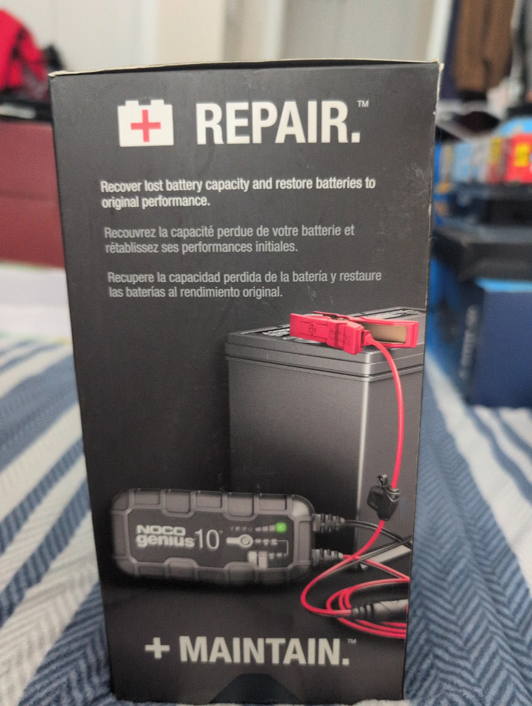 NOCO Genius 10 6V & 12V 10A Battery Charger Maintainer - photo 4