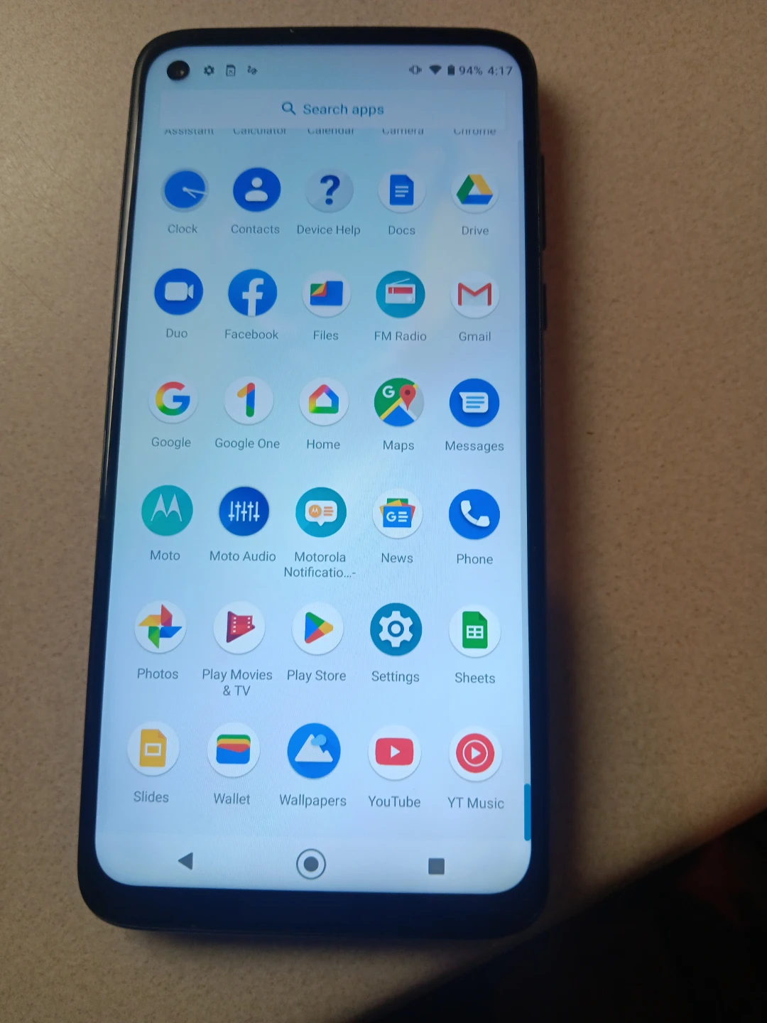 Moto Power g