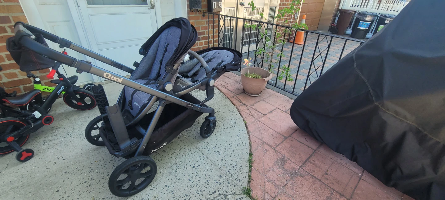 Joovy Qool Twin Stroller - Gray - photo 4