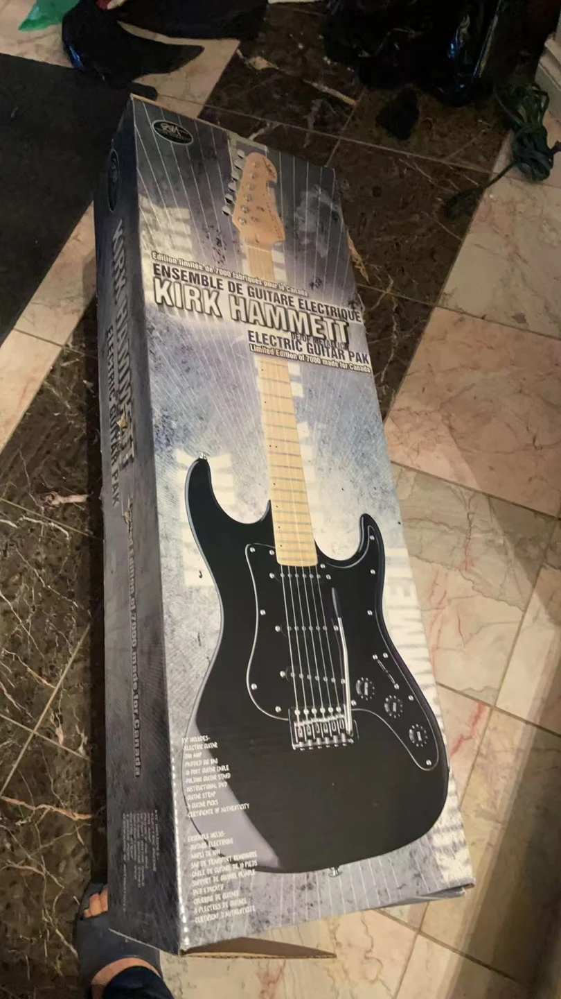 Kirk Hammett Electric Guitar and Method Music Theory Book - photo 3
