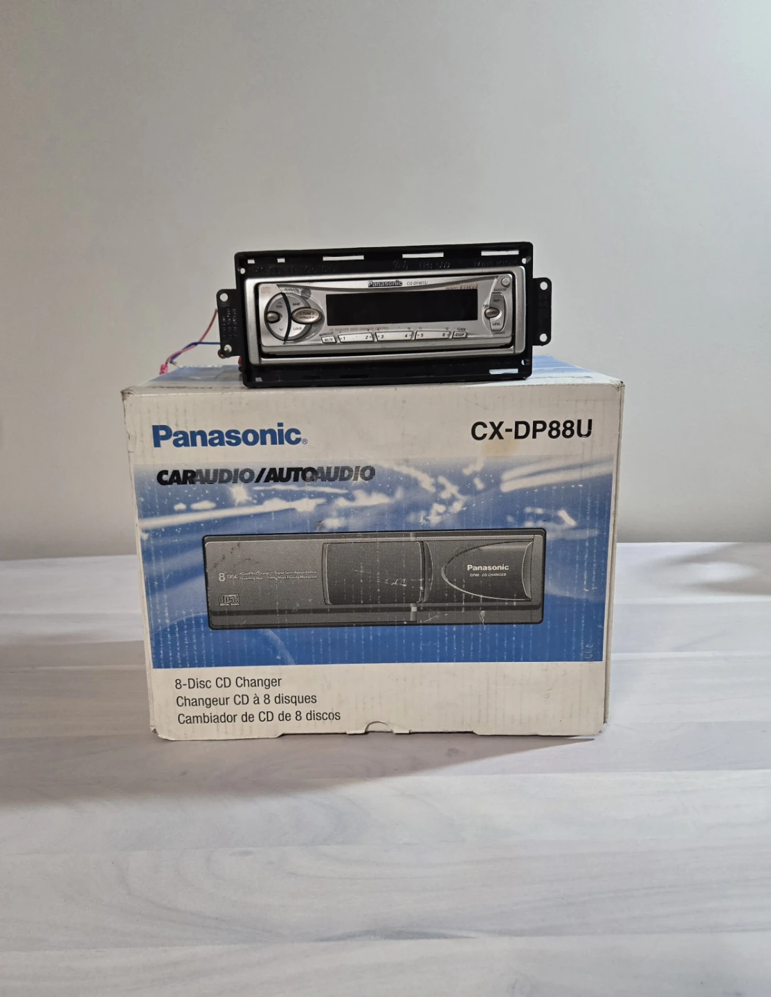 Panasonic Deck and 8-Disc CD Changer
