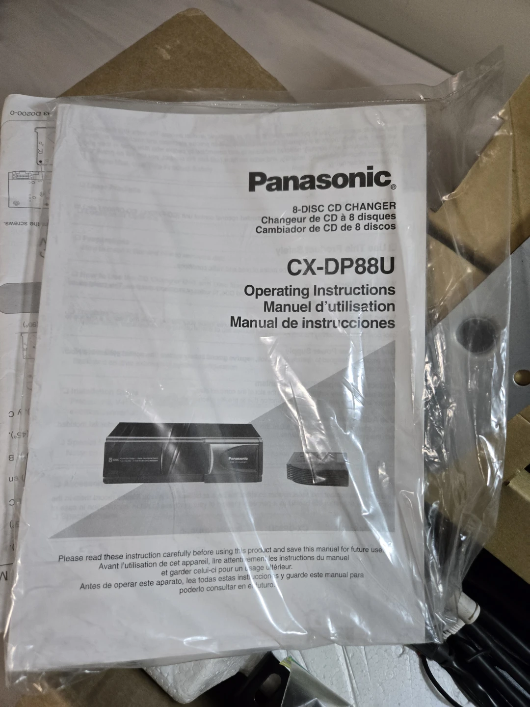 Panasonic Deck and 8-Disc CD Changer - photo 5