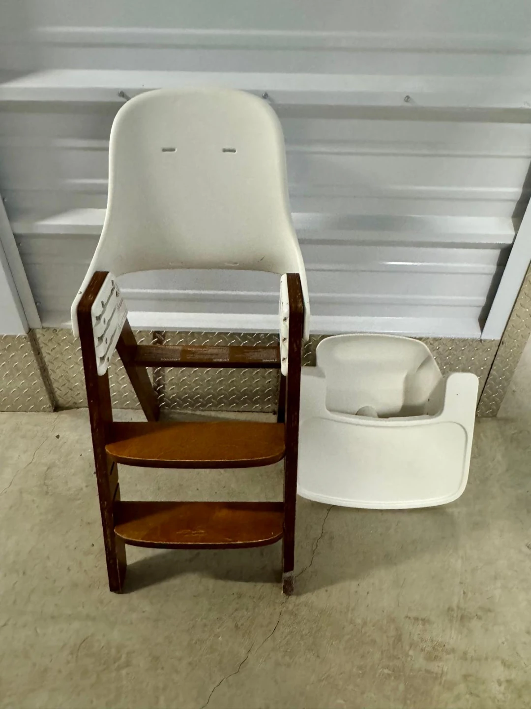 Oxo Tot Sprout White and Wood High Chair - photo 2