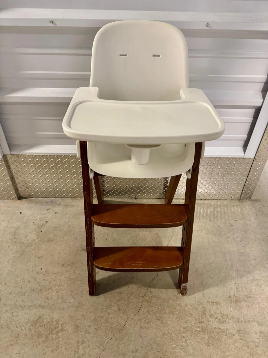 Oxo Tot Sprout White and Wood High Chair - photo 3