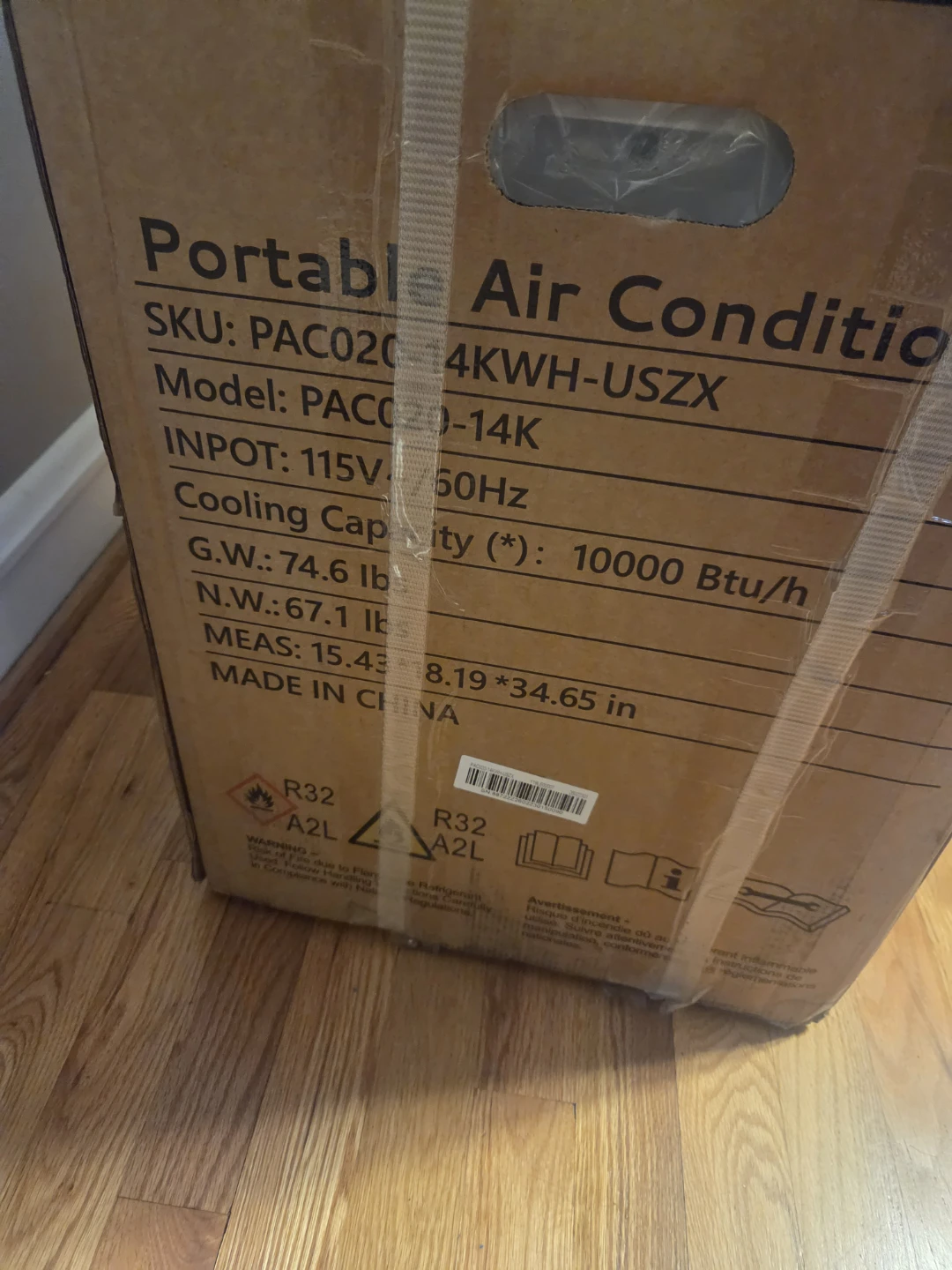 Feelfunn 14,000 BTU Portable Air Conditioner - photo 4