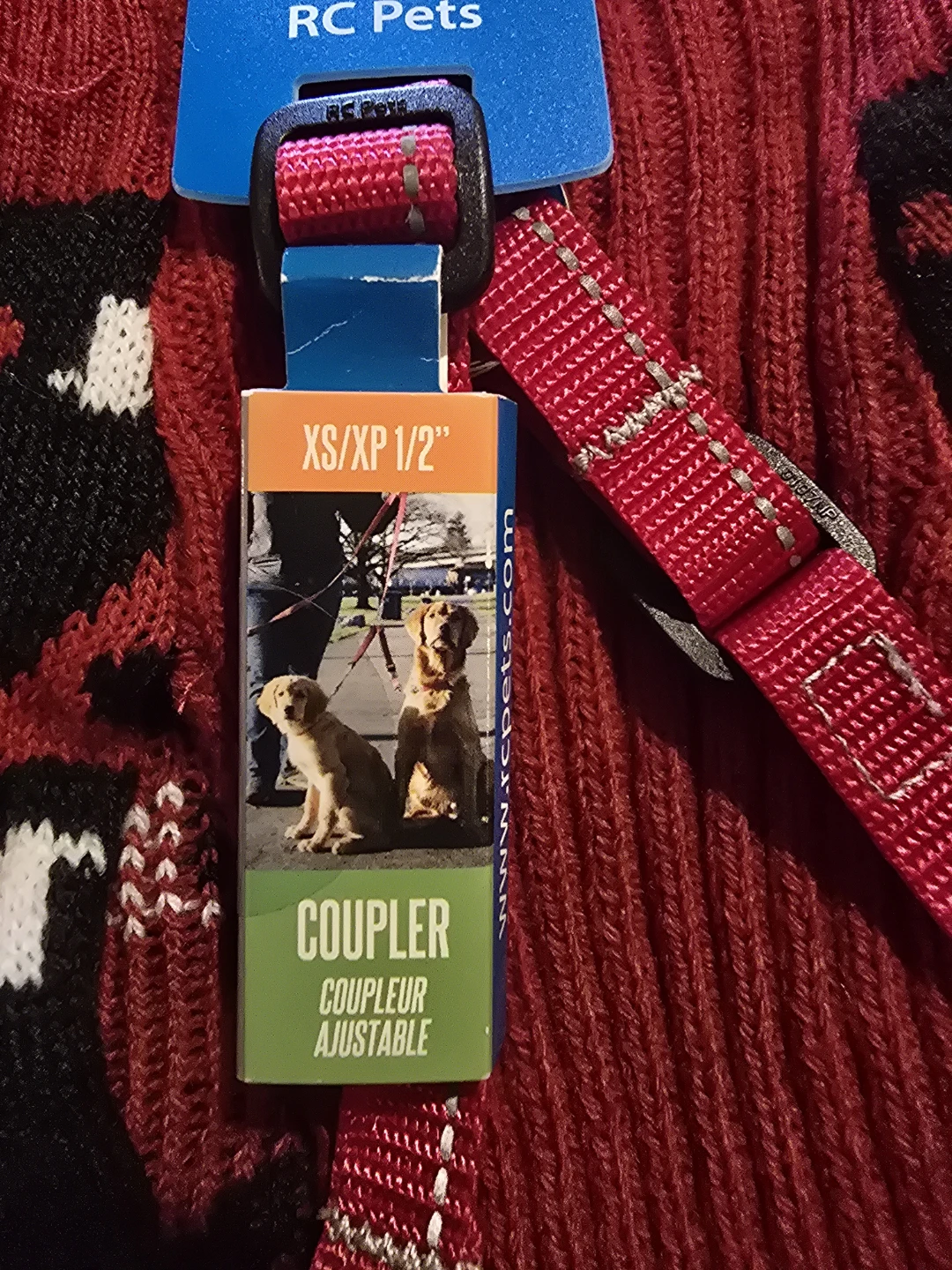 RC Pets Red Adjustable Dog Coupler - photo 3