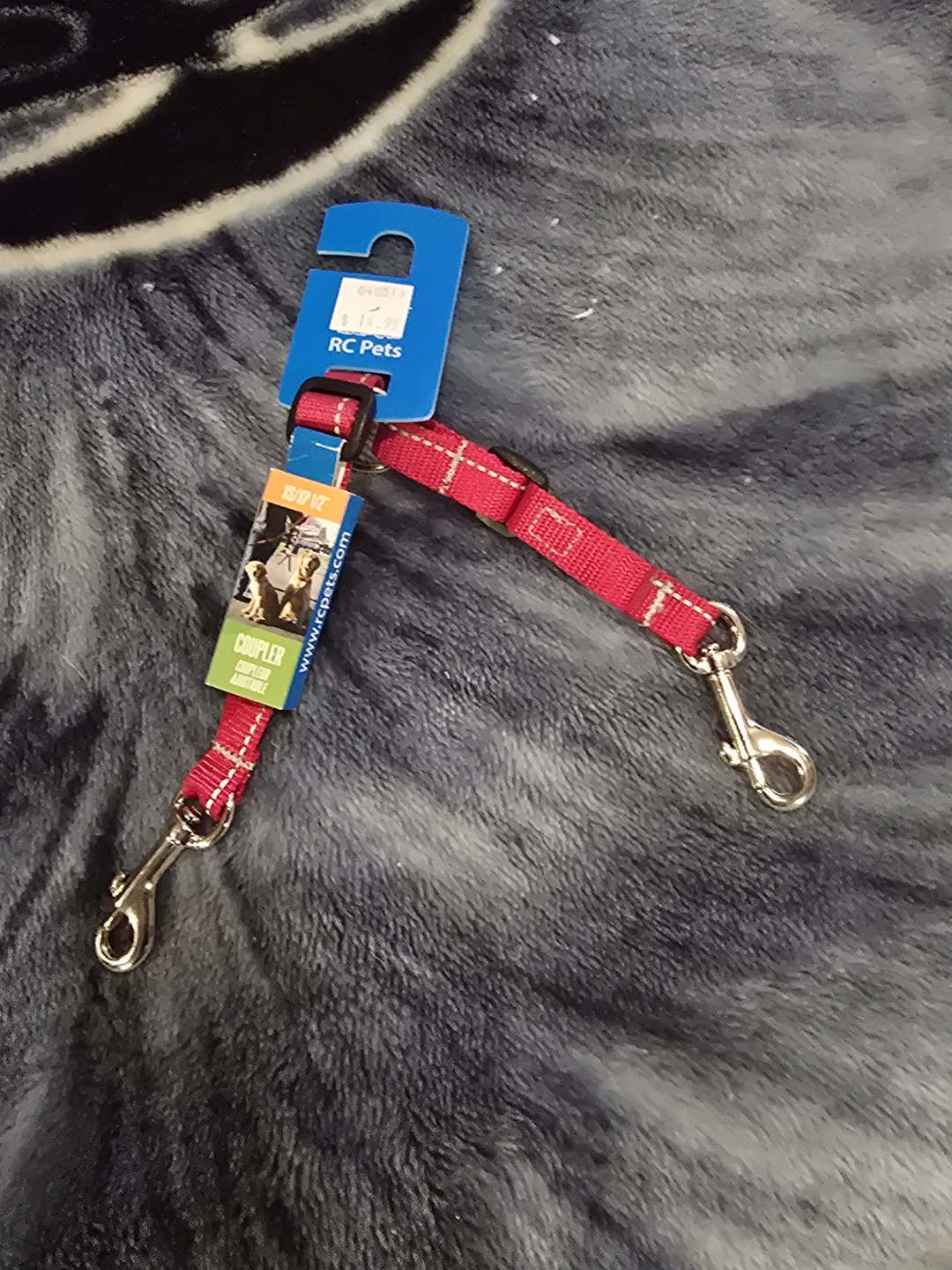 RC Pets Red Adjustable Dog Coupler