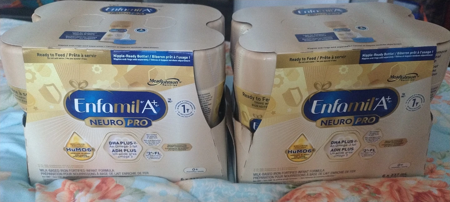 Enfamil A+ Neuro Pro Ready-to-Feed Infant Formula (6 x 237 mL)