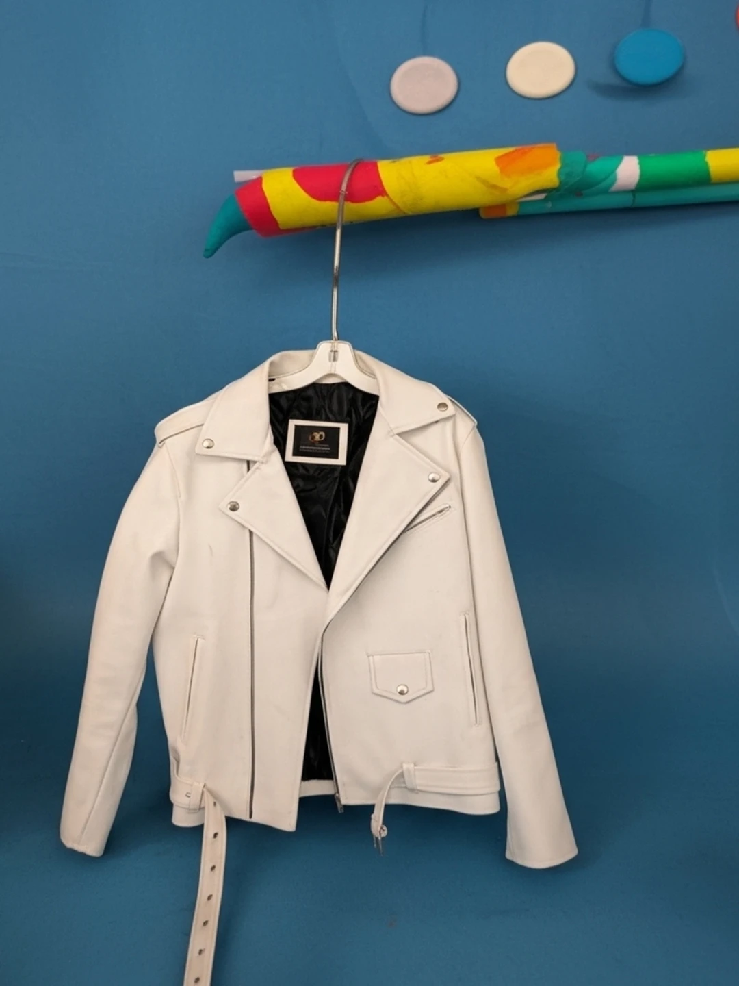 Men's classic genuine Leather Jacket