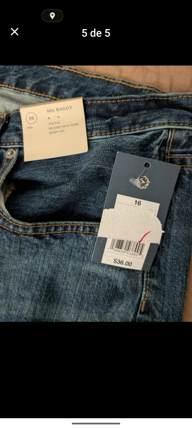 Universal Thread 90s Baggy Jeans Size 16 - photo 4