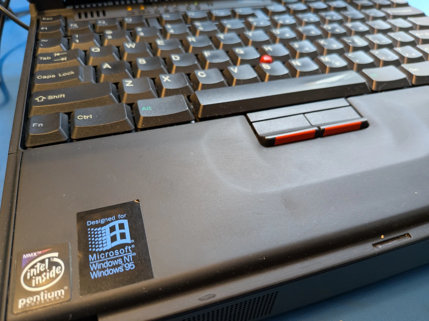 Classic IBM ThinkPad 380XD, Windows 95, Floppy, CDROM - photo 4