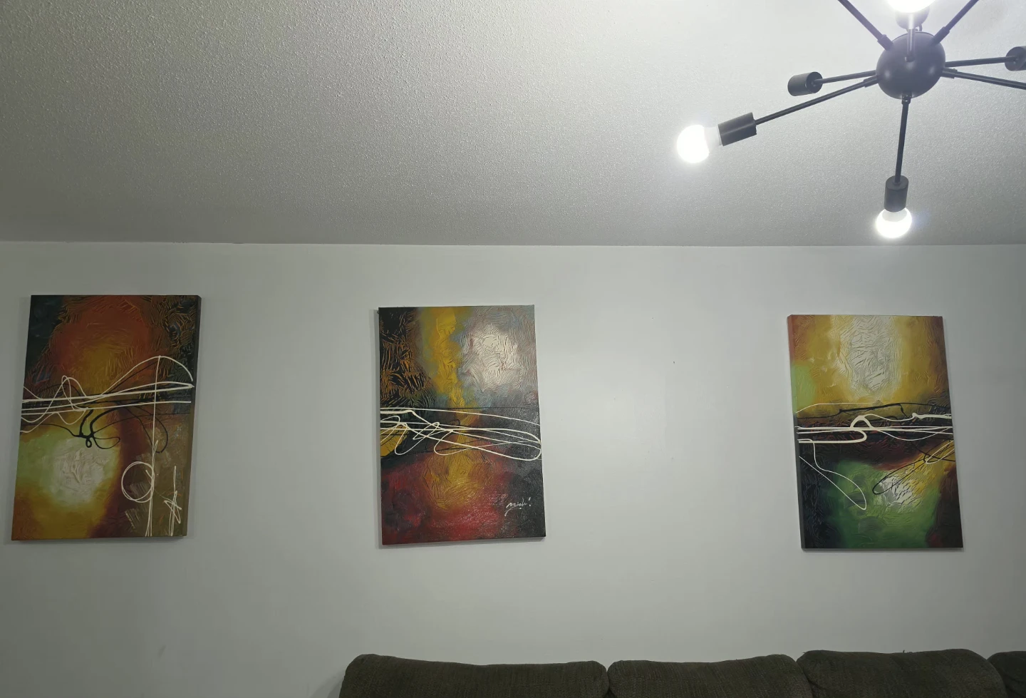 Abstract Canvas Wall Art Set