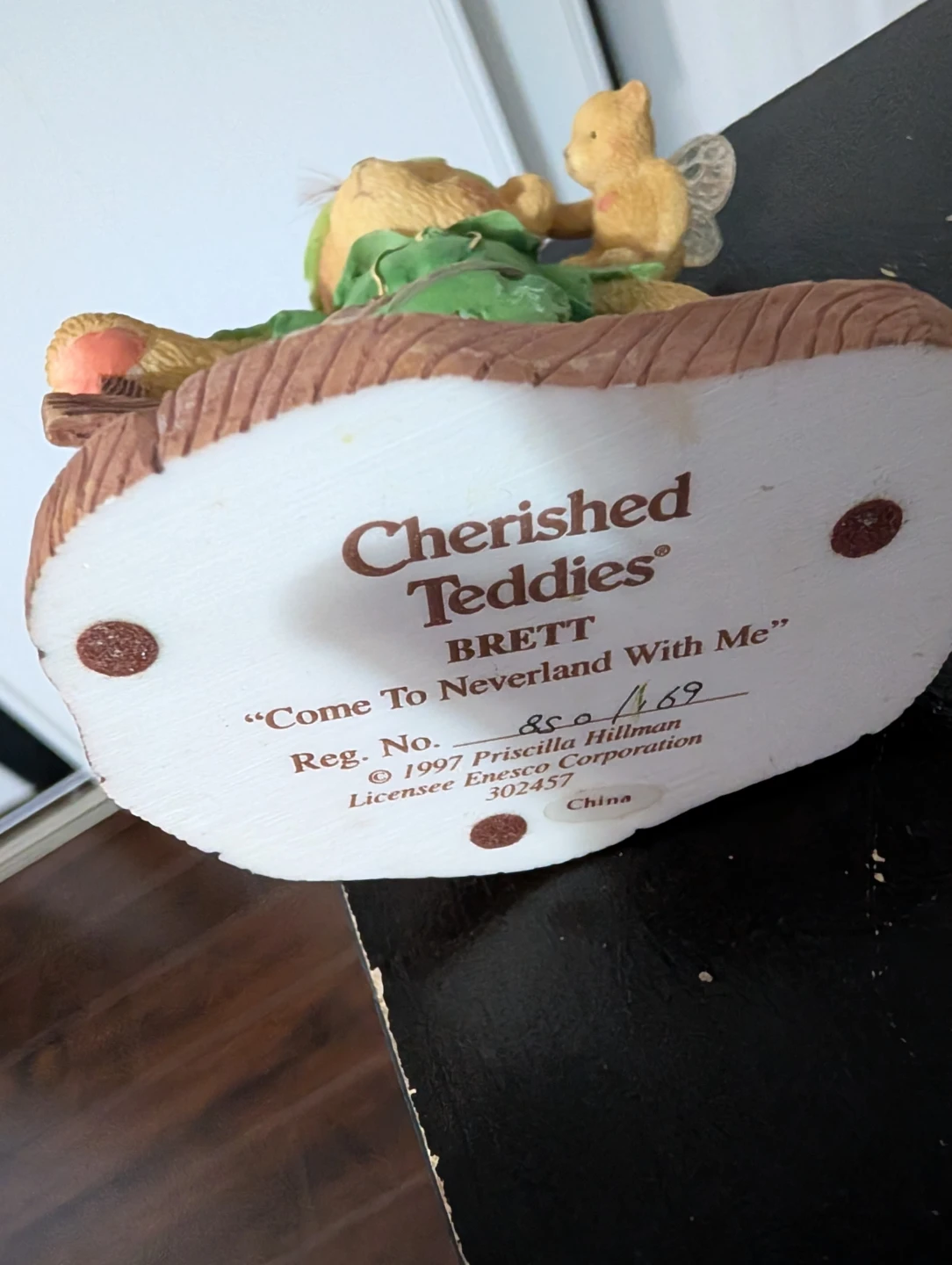 Cherished Teddies Brett "Come To Neverland With Me" Figurine - photo 2
