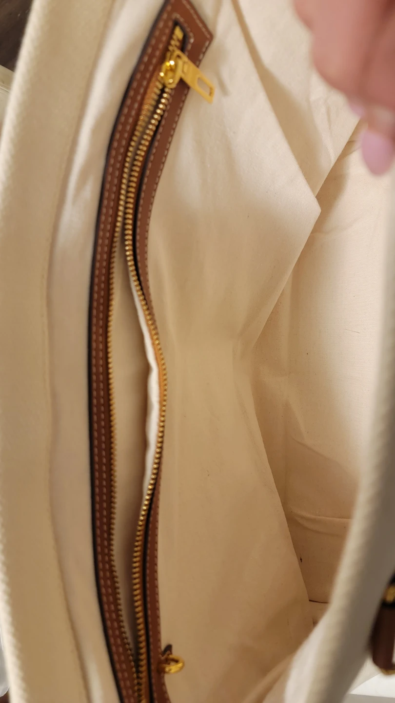 Celine Paris Tote Bag with padlock charm - photo 3