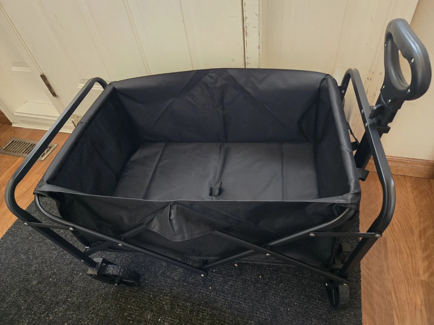 Black Folding Outdoor Wagon Cart - photo 5