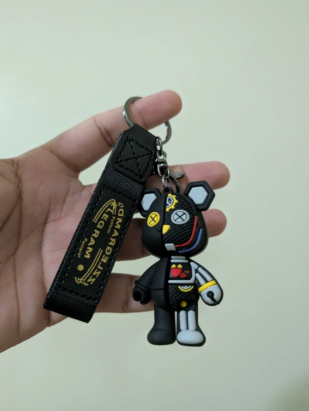Designer Inspired Split Bear Keychain