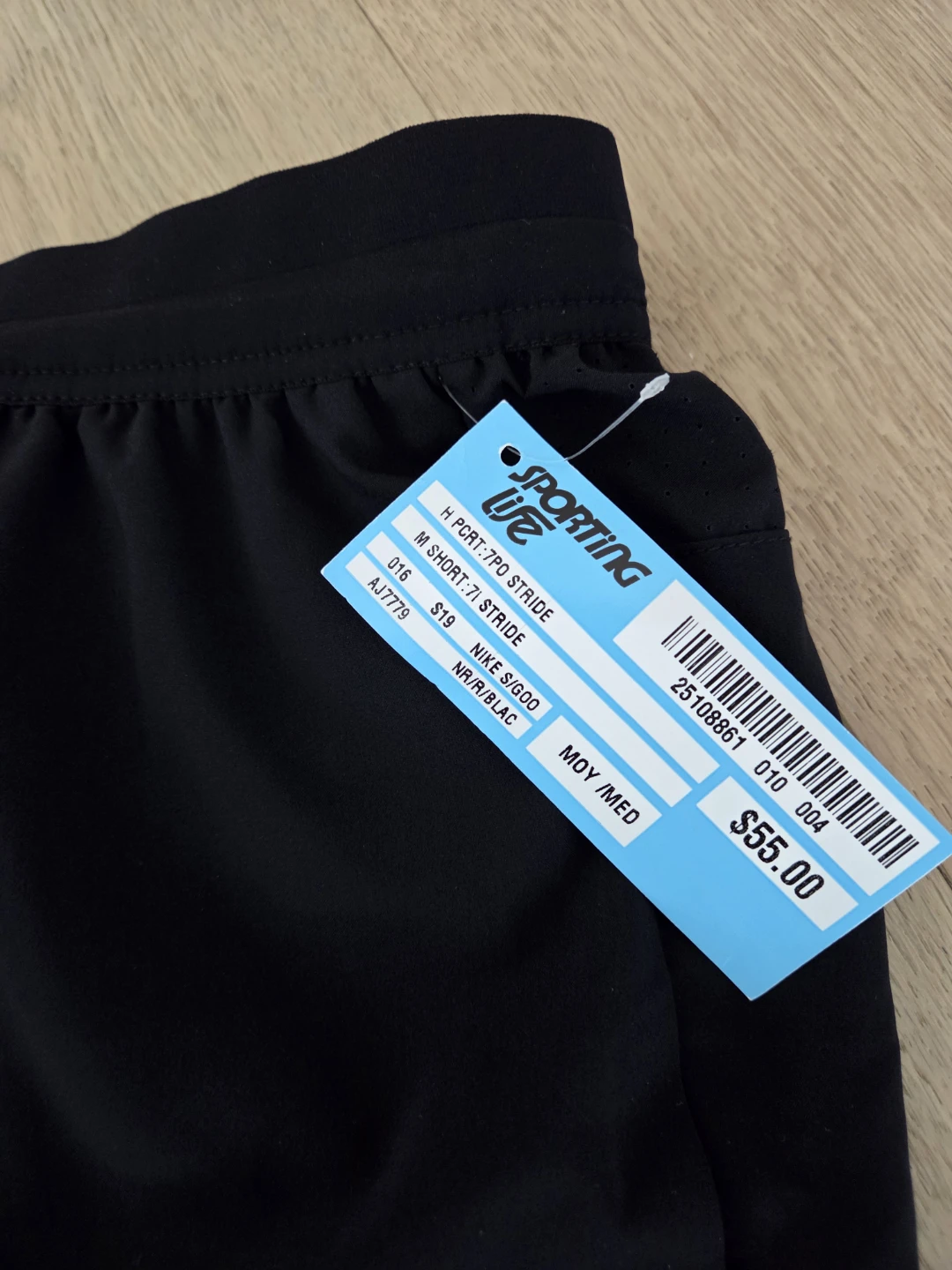 Nike Men's Running Stride Shorts - Black - photo 3